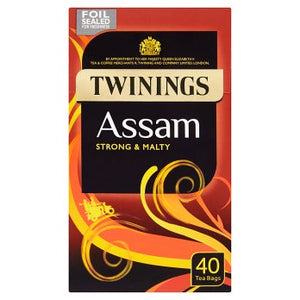 Twinings Origins Assam Tea Strong & Malty 4x40s [Regular Stock], Twinings, Drinks- HP Imports