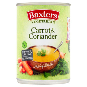 Baxters Carrot & Corriander Soup 12x400g [Regular Stock]