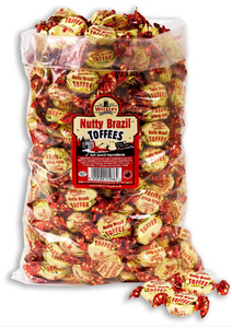 Walker's Nutty Brazil Toffees 2.5kg [Regular Stock], Walkers, Bulk Candy- HP Imports