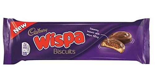 Cadbury Wispa Biscuits 12x124g [Regular Stock], Cadbury, Biscuits/Crackers- HP Imports