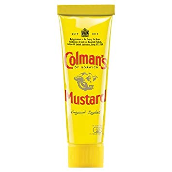 Colman's English Mustard Tube 12x50g [Regular Stock], Colman's, Table Sauces- HP Imports