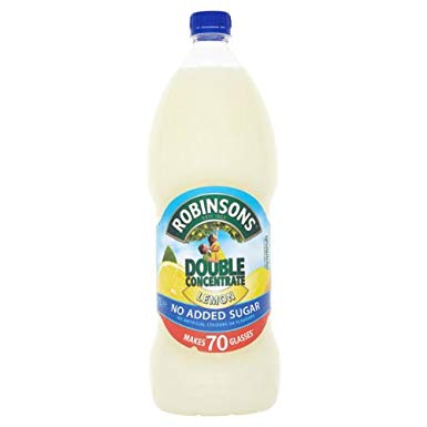 Robinsons Double Strength Lemon Squash No Added Sugar (PM) 6x1.75L [Regular Stock], Robinsons, Drinks- HP Imports