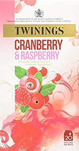 Twinings Cranberry, Raspberry & Elderflower Teabags 4x20's [Regular Stock], Twinings, Drinks- HP Imports