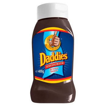 Daddies Favourite Brown Sauce 8x400g [Regular Stock], Daddies, Table Sauces- HP Imports