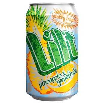 Lilt Grapefruit/Pineapple (PM) cans 24x330ml [Regular Stock], Lilt, Pop Cans- HP Imports