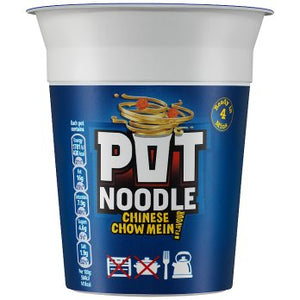 Pot Noodle Chow Mein 12x90g [Regular Stock], Pot Noodle, Soups- HP Imports