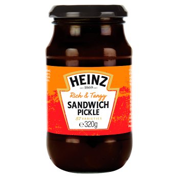 Heinz Rich & Tangy Sandwich Pickle 8x320gm [Regular Stock], Heinz, Table Sauces- HP Imports