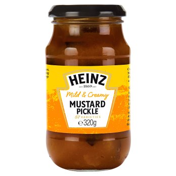Heinz Mild & Creamy Mustard Pickle 8x320g [Regular Stock], Heinz, Table Sauces- HP Imports