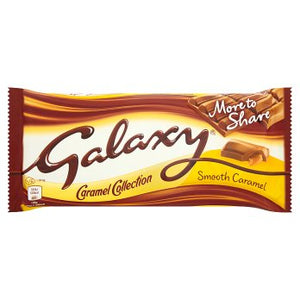 Mars Galaxy Smooth Caramel Chocolate More to Share Block 20x204g [Regular Stock], Mars, Chocolate Bar/Bag- HP Imports