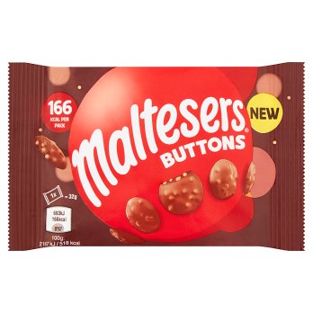 Mars Maltesers Buttons Treat Bag 36x32g [Regular Stock], Mars, Chocolate Bar/Bag- HP Imports