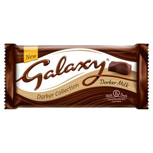 Mars Galaxy Darker Milk 24x110g [Regular Stock], Mars, Chocolate Bar/Bag- HP Imports