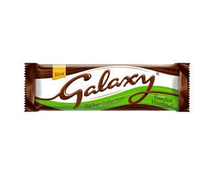 Mars Galaxy Darker Milk with Hazelnut Chocolate 24x40g [Regular Stock], Mars, Chocolate Bar/Bag- HP Imports