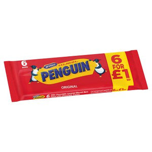 McVitie's Penguin (PM) 6PK 12x24.6g [Regular Stock], McVitie's, Biscuits/Crackers- HP Imports
