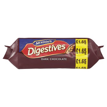 McVitie's Digestives Dark Chocolate 15x266g [Regular Stock], Mcvitie's, Biscuits/Crackers- HP Imports