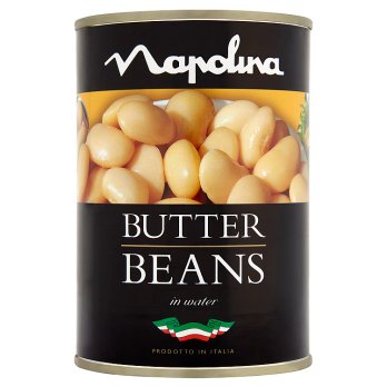 Napolina Butter Beans 12x400g [Regular Stock], Napolina, Vegetables- HP Imports