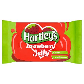 Hartley's Strawberry Jelly Blocks 12x135g [Regular Stock], Hartley's, Desserts- HP Imports