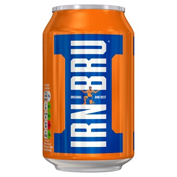 Barr's IRN-BRU Cans (PM) 24x330ml [Regular Stock], Barr's, Pop Cans- HP Imports