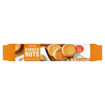 Heritage Ginger Nuts (PM) 18x300g [Regular Stock], Heritage, Biscuits/Crackers- HP Imports