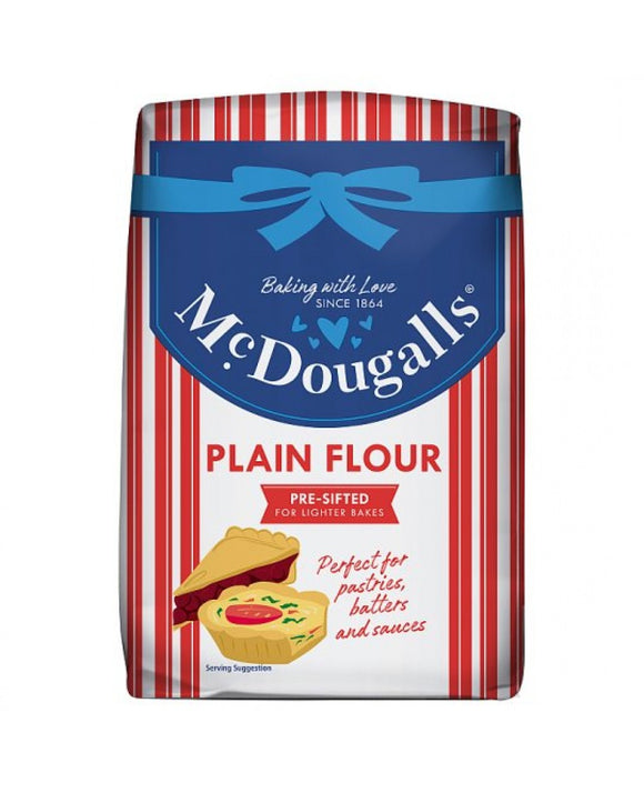 McDougall's Plain Flour (PM) 10x1.1kg [Regular Stock], Mcdougalls, Baking- HP Imports