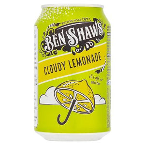 Ben Shaw's Cloudy Lemonade 24x330ml [Regular Stock], Ben Shaws, Pop Cans- HP Imports