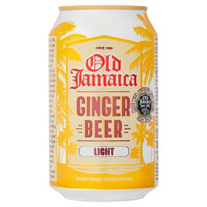 Old Jamaica Ginger Beer Light Cans (PM) 24x330ml [Regular Stock], Old Jamaica, Pop Cans- HP Imports