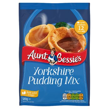 Aunt Bessie's Yorkshire Pudding Mix 9x120g [Regular Stock], Aunt Bessie, Cooking Aids/Sauces/Mixes- HP Imports