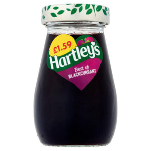 Hartley's Best of Blackcurrant Jam (PM) 6x340g [Regular Stock], Hartley's, Jams/Marmalade/Spread- HP Imports