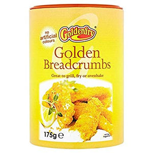 Golden Fry Golden Breadcrumbs 6x175g [Regular Stock], GoldenFry, Cooking Aids/Sauces/Mixes- HP Imports