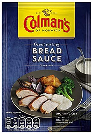 Colman's Bread Sauce Mix 16x40g [Regular Stock], Colman's, Cooking Aids/Sauces/Mixes- HP Imports