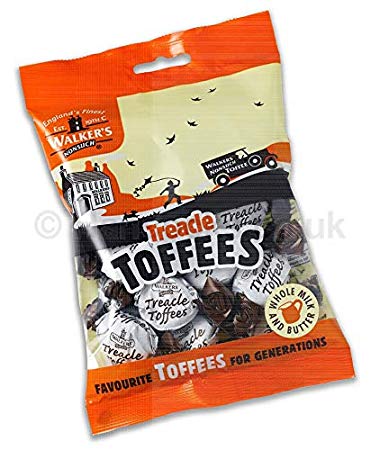 Walker's Treacle Toffee Bag 12x150g [Regular Stock], Walkers, Bagged Candy- HP Imports