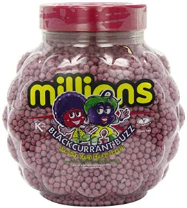 Millions Blackcurrant Jar 2.2kg [Regular Stock], Millions, Bulk Candy- HP Imports