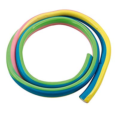 Vidal Giant Rainbow Cables 6kg [Regular Stock], Vidal, Bulk Candy- HP Imports