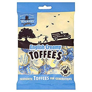 Walkers Original English Creamy Toffee Bags 12x150g [Regular Stock], Walkers, Bagged Candy- HP Imports