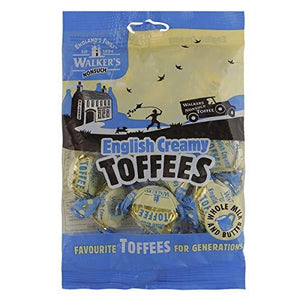 Walker's English Creamy Toffee Bags 12x150g [Regular Stock]