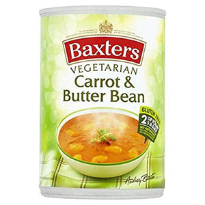 Baxters Veggie Goodness Carrot & Butterbean Soup 12x400g [Regular Stock], Baxters, Soups- HP Imports