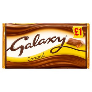 Mars Galaxy Caramel Large Block (PM) 24x135g [Regular Stock], Mars, Chocolate Bar/Bag- HP Imports