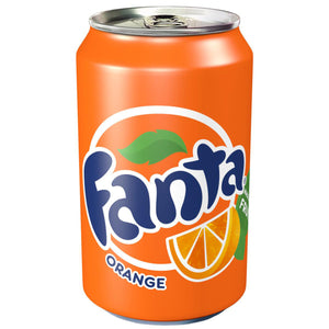 Fanta Orange (PM) 24x330ml [Regular Stock], Coca-Cola, Pop Cans- HP Imports