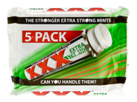 Fox's XXX Extra Strong Peppermint 5PK 12x205g [Regular Stock], Fox's, Bagged Candy- HP Imports