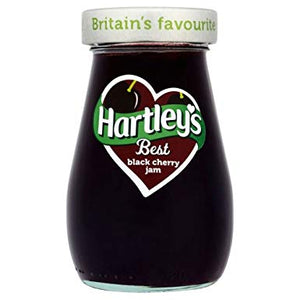 Hartley's Best Black Cherry Jam 6x340g [Regular Stock], Hartley's, Jams/Marmalade/Spread- HP Imports