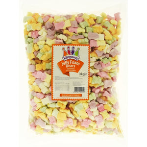 Kingsway Jelly Foam Bear 3kg [Regular Stock], Kingsway, Bulk Candy- HP Imports