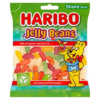 Haribo Jelly Beans 12x140g [Regular Stock], Haribo, Bagged Candy- HP Imports