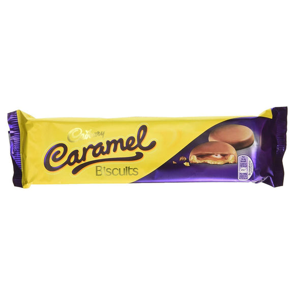 Cadbury Caramel Biscuits 12x130g [Regular Stock], Cadbury, Biscuits/Crackers- HP Imports