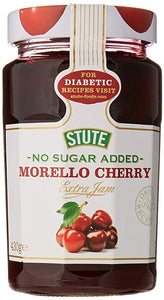 Stute No Sugar Added Morello Cherry Jam (PM) 6x430g [Regular Stock], Stute, Jams/Marmalade/Spread- HP Imports