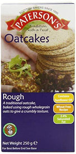 Paterson's Rough Oatcakes 8x250g [Regular Stock], Paterson's, Biscuits/Crackers- HP Imports