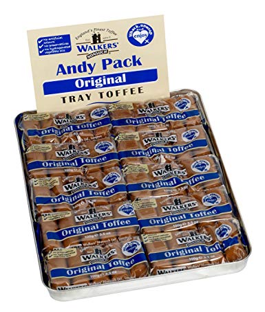 Walker's Andy Pack Original Creamy Toffee 10x100g [Regular Stock], Walkers, Bagged Candy- HP Imports