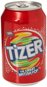 Tizer Sparkling Fruit Juice (PM) 24x330ml [Regular Stock], Tizer, Pop Cans- HP Imports