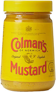Colman's Original English Mustard Jar 8x170g [Regular Stock], Colman's, Table Sauces- HP Imports