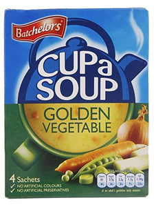 Batchelors Cup A Soup Golden Vegetable 4PK 9x82g [Regular Stock], Batchelors, Soups- HP Imports