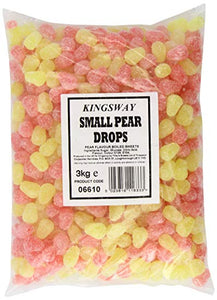 Kingsway Small Pear Drops 3kg [Regular Stock], Kingsway, Bulk Candy- HP Imports