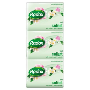 Radox Feel Radiant Bar Soap 16PK 3x125gm [Regular Stock], Radox, Household- HP Imports